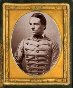 A photo of Joseph Wheeler as a West Point Cadet